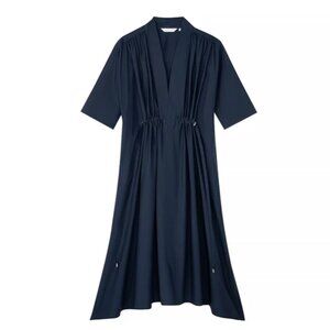 Carla Rockmore Everywhere Everyday Shirt Dress - Midnight  L